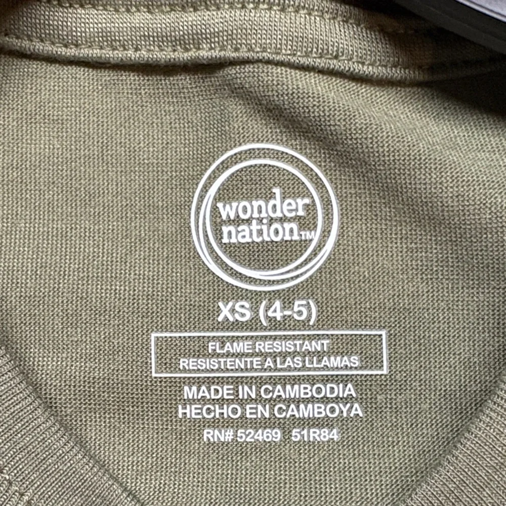 Wonder‎ Nation Boys Off the Grid T-Rex Fleece Pajama Set Size 4/5 NWT